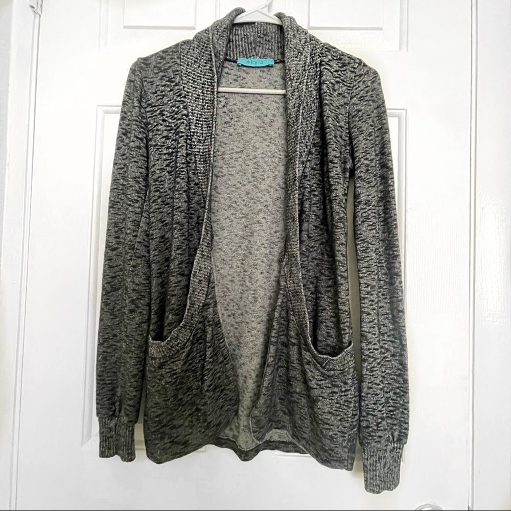 Heather Gray Cardigan